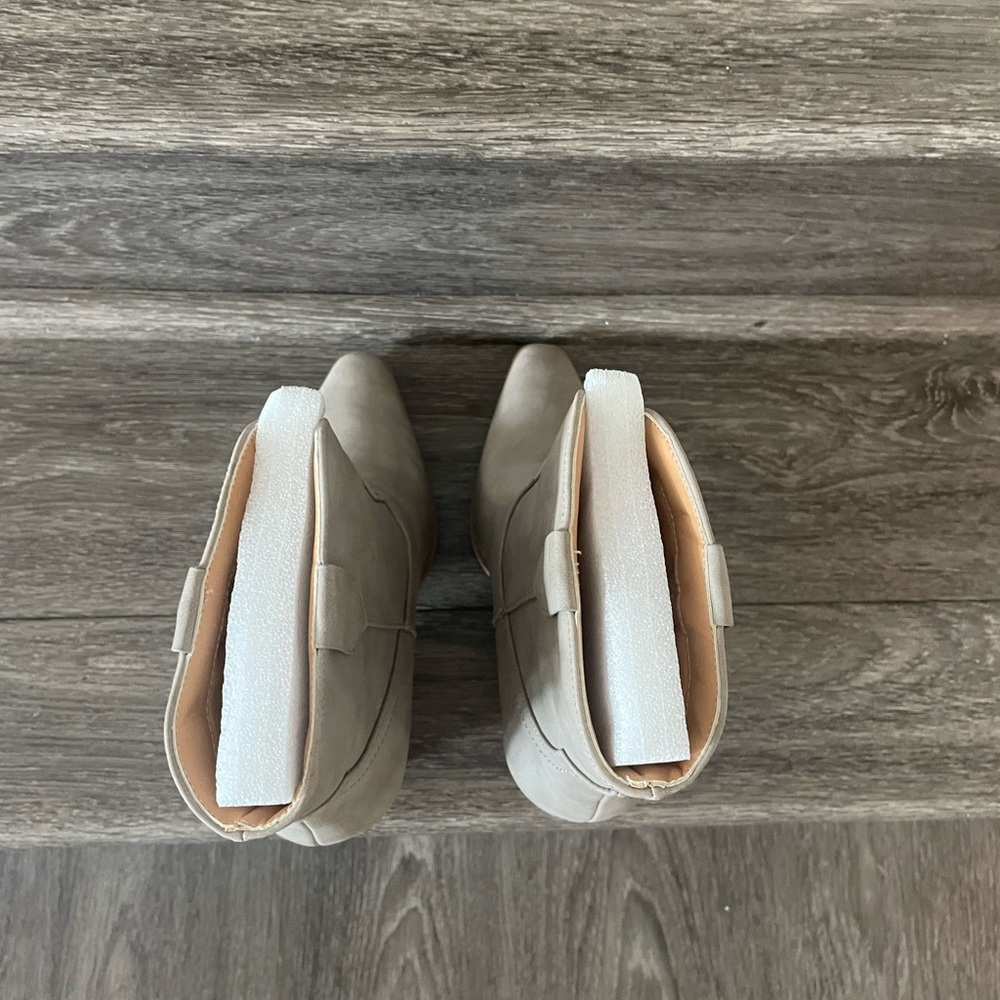 Qupid Women's Ankle Boots Taupe - Picture 5 of 12